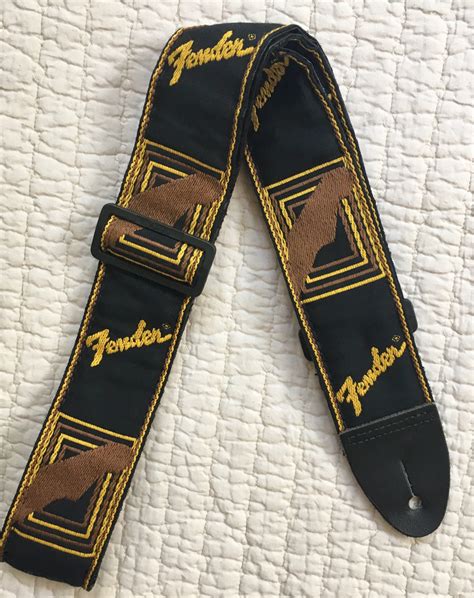 vintage fender guitar straps